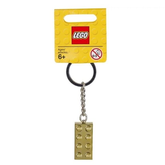 Lego Other - LEGO Gold Brick Keychain!
